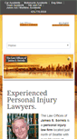 Mobile Screenshot of injuredinseattle.com
